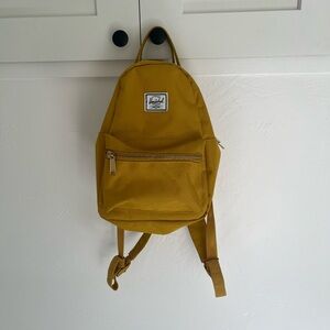 Yellow Herschel backpack